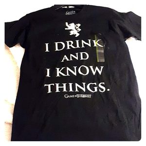 black game of thrones t ahirt